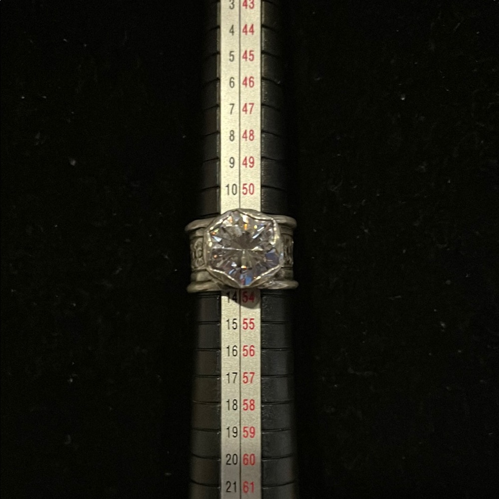 Silpada Sterling Silver CZ Ring